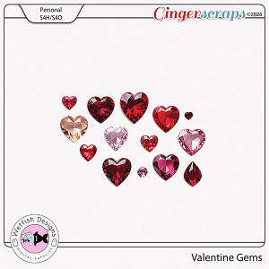 Valentine Gems 1 by Wetfish Designs 