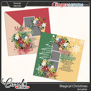 Magical Christmas-Template
