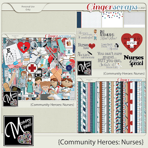 Community Heroes - Nurses by Memory Mosaic