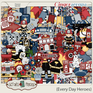 Everyday Heroes by Scraps N Pieces
