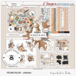 Buzzbee Scraps: Feeling Fallish Collection Buzzbee Scraps: Feeling Fallish Collection