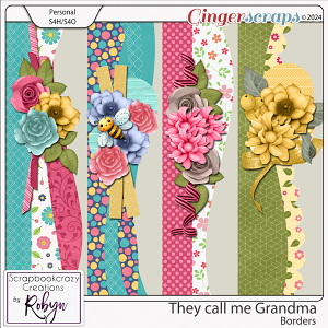 They call me Grandma Borders by Scrapbookcrazy Creations