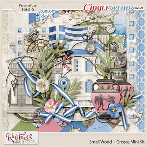 Small World ~ Greece Mini Kit