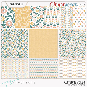 Patterns Vol36 (CU) by GS Creations