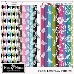 Happy Easter Day-Patterns by Memory Mosaic