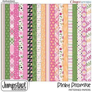 Pinky Promise {Patterned Papers}