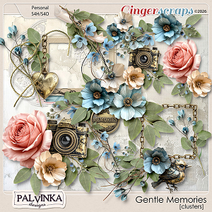 Gentle Memories Clusters by Palvinka Designs