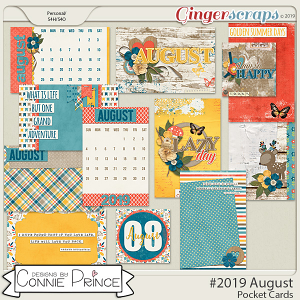#2019 August - Pocket Cards by Connie Prince