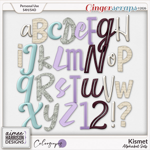 Kismet Alphabet Sets by Aimee Harrison Kismet Alphabet Sets by Aimee Harrison