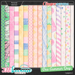 One Summer Day Papers by JB Studio