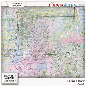 Farm Chick Graffiti by Aimee Harrison
