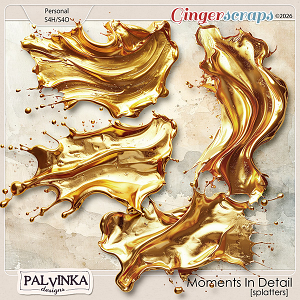 Moments In Detail Splatters by Palvinka Designs