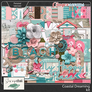 Coastal Dreaming Kit by ScrapChat Designs Coastal Dreaming Kit by ScrapChat Designs