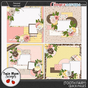 Tooth Fairy - QUICK PAGES by Twin Mom Scraps