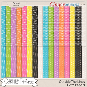 Outside The Lines - Extra Papers by Connie Prince
