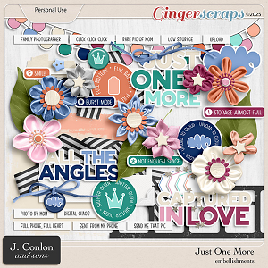 Just One More Embellishments by J. Conlon and Sons