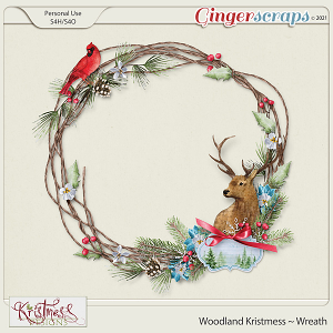 Woodland Kristmess Wreath