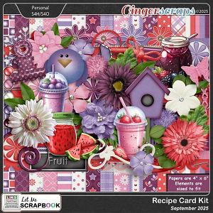 2025-09 Recipe Card Kit by Let Me Scrapbook