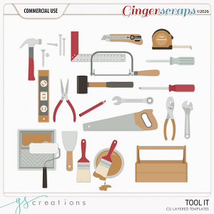 Tool It Layered Templates (CU) by GS Creations