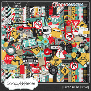 License To Drive Kit by Scraps N Pieces