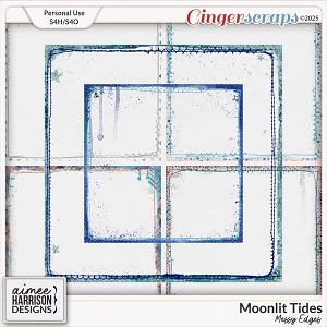 Moonlit Tides Messy Edges by Aimee Harrison