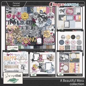 A Beautiful Mess Collection by ScrapChat Designs