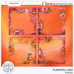 Pumpkin Land Overlays by Ilonka's Designs