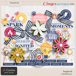 Inspired Embellishments by J. Conlon and Sons