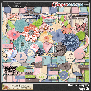 Cherish Everyday Page Kit by Moore Blessings Digital Design