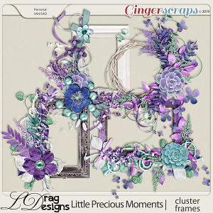 Little Precious Moments: Cluster Frames by LDragDesigns