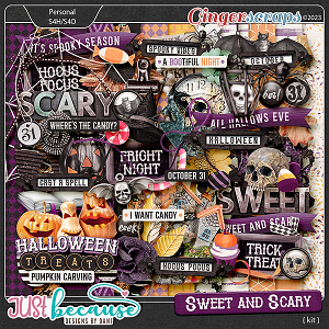 Sweet and Scary Kit by JB Studio