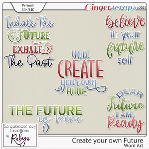 Create your own Future Word Art by Scrapbookcrazy Creations