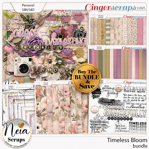 Timeless Bloom - Bundle - by Neia Scraps