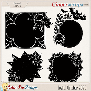 Joyful October 2025 Masks