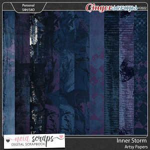 Inner Storm - Artsy Papers - by Neia Scraps