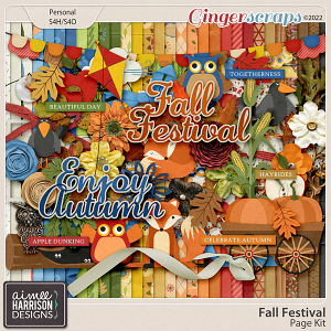 Fall Festival Page Kit by Aimee Harrison