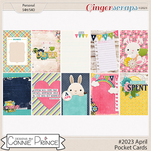 #2023 April - Pocket Cards by Connie Prince