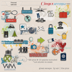 Great Escape: By Air | The Pins & Paints