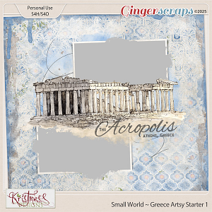 Small World ~ Greece Artsy Starter 1 Small World ~ Greece Artsy Starter 1