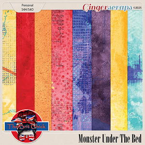 Monsters Under The Bed Artsy Papers By The Brit Chick