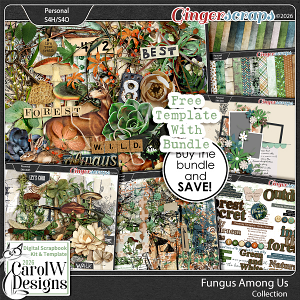 Fungus Among Us-Collection + Free template