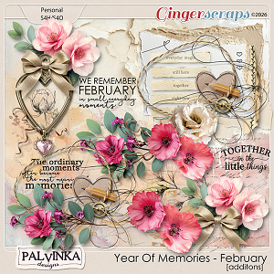 Year Of Memories - February Additions by Palvinka Designs