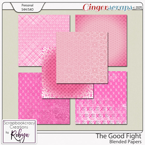 The Good Fight Blended Papers by Scrapbookcrazy Creations