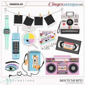 Back to the 80's 1 (CU) by GS Creations