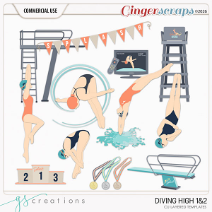 Diving High Layered Templates (CU) by GS Creations