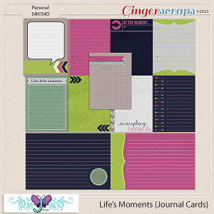 Life's Moments {Journal Cards} by Triple J Designs
