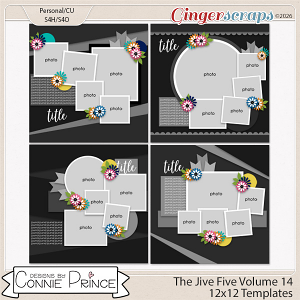 The Jive Five Volume 14 - 12x12 Temps (CU Ok) by Connie Prince