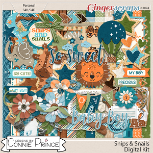 Snips & Snails - Kit by Connie Prince