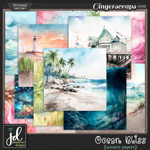 Ocean Bliss {Scenic Papers}
