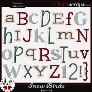 Snow Birds Alphas by ADB Designs